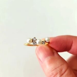 Arte Madrid Pearl Ring